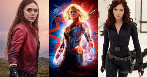 Marvel Heroes Female List