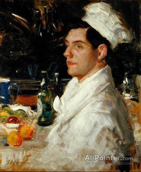Francis Campbell Boileau Cadell The Chef Oil Painting Reproductions For Sale Allpainter Online