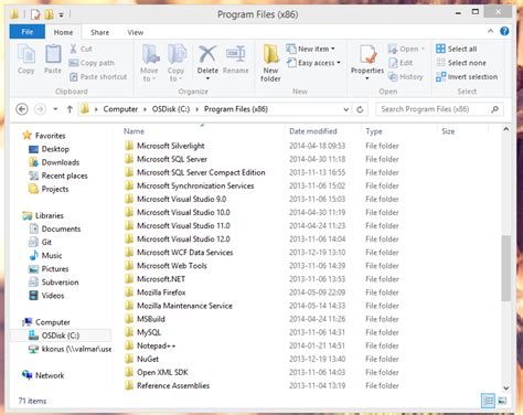 Black Folder Icons In Windows 8 When Try Open Files By Visual Studio