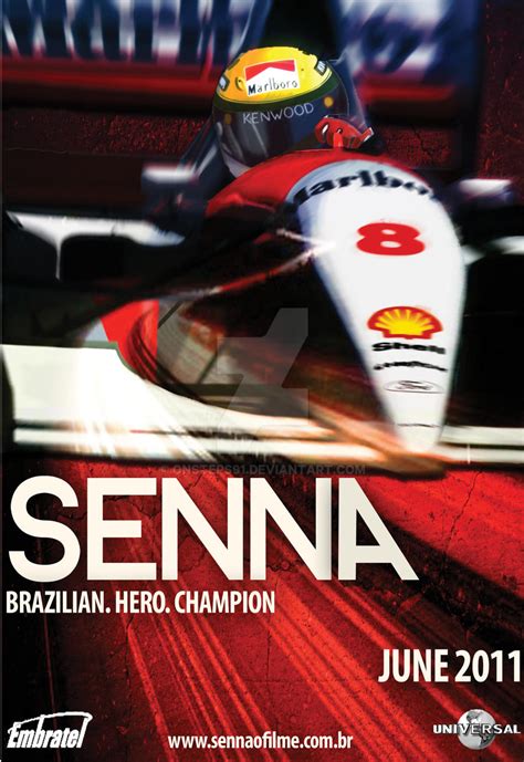 Senna Movie Promotional Poster By Onsteps91 On Deviantart