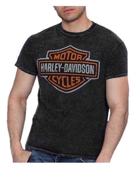 Harley Davidson Men S Bar Shield Logo Short Sleeve Cotton T Shirt