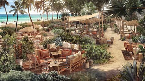 1 Beach Club Un Hotel De Miami Presenta Su Club De Playa El Estilo Tulum