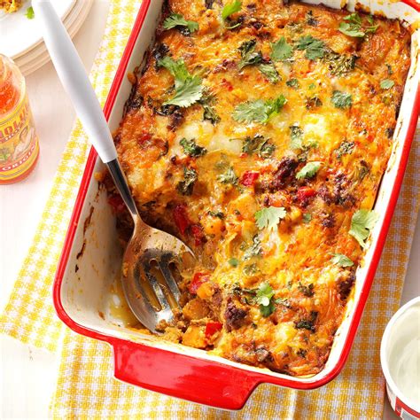 Chorizo Egg Casserole Recipe Taste Of Home