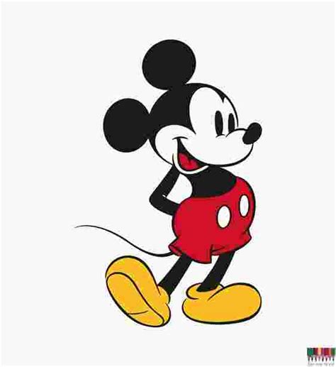Cómo Dibujar Mickey Mouse Paso A Paso Para Niños Y Principiantes