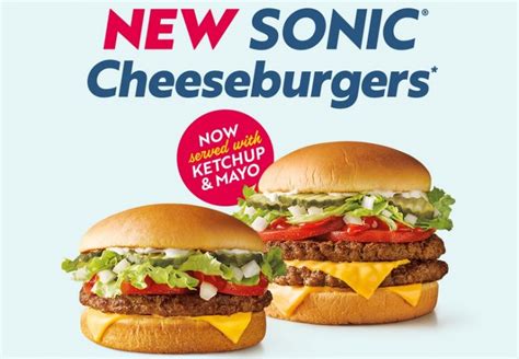 Sonic Unveils New And Improved Sonic Cheeseburger And Supersonic Double