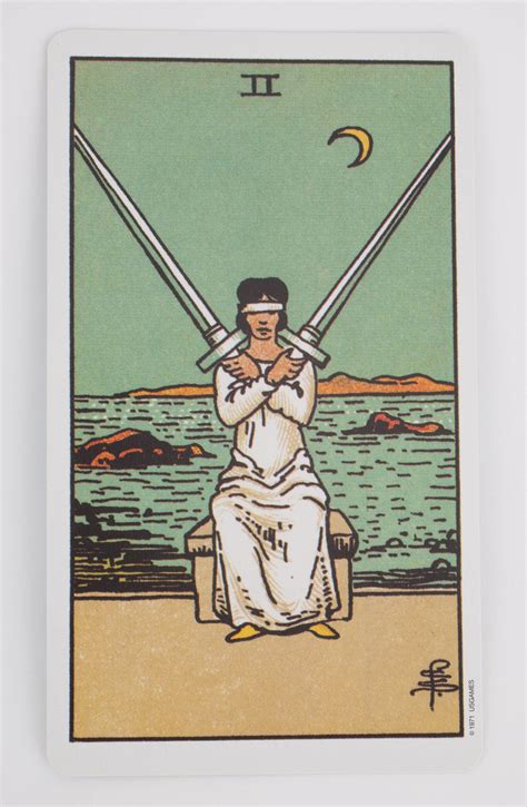 What Does The Two Of Swords Tarot Card Mean The Us Sun