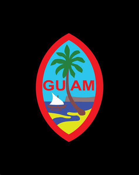 Guam Seal Digital Art By Frank Nguyen