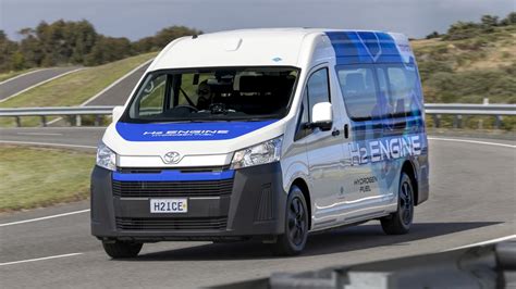 Hydrogen Powered Toyota Hiace Prototype Tested Daily Telegraph