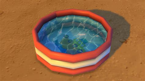 Sims 4 Ccs The Best Functional Toddler Pool By Necrodogmtsands4s