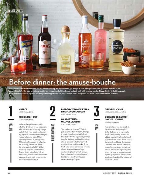 Check Out This Page From Lcbo Food And Drink Holiday 2019 Pantry