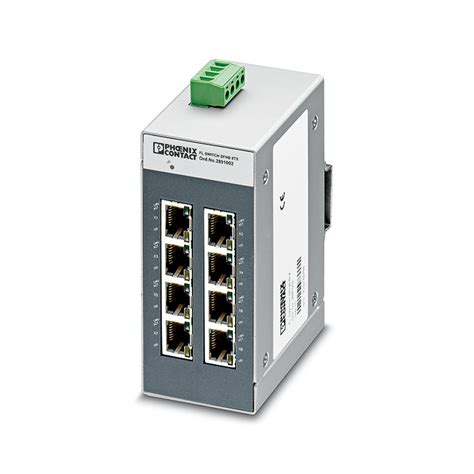 Phoenix Contact Fl Switch Sfn 8tx Industrial Ethernet Switch 8 Tp Rj45