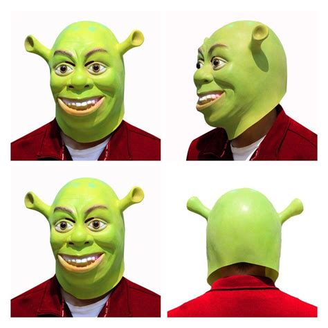 Molezu Donkey Maskhalloween Shrek Donkey Face Mask Novelty Deluxe