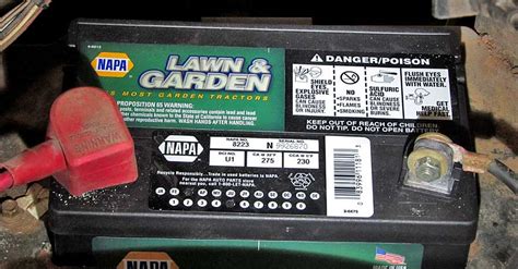 Lawn Mower Battery Understanding Positive And Negative Connections