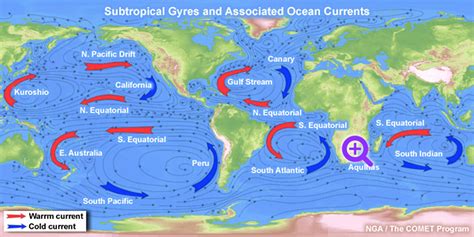 How Do Gyres Affect Climate Ocean Surface Currents The Atmosphere