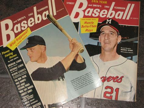 Street And Smiths Baseball Yearbooks 1962 And 1964 3847582144