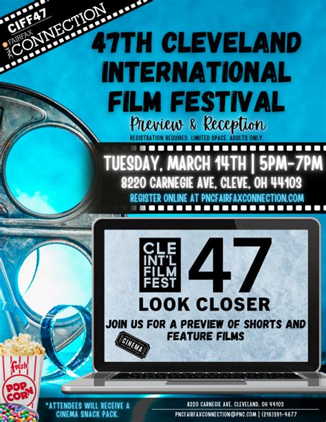 47th cleveland international film festival live pnc fairfax connection