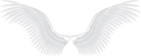 So amazing and fantastic angel wings 3d! White angel wings PNG