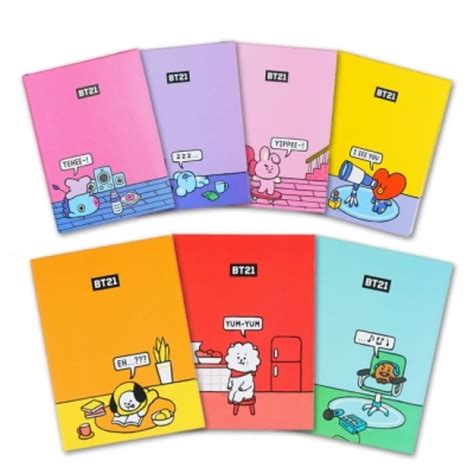 Bts Bt21 Diary B Book Official Shopee Malaysia