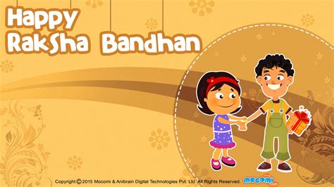 Happy Raksha Bandhan 01 Desktop Wallpapers For Kids Mocomi