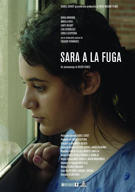 Sara A La Fuga C 2015 Filmaffinity