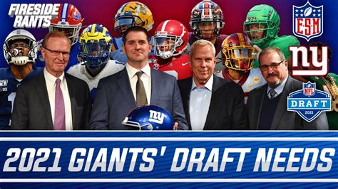 Ranking The New York Giants BIGGEST Draft Needs YouTube