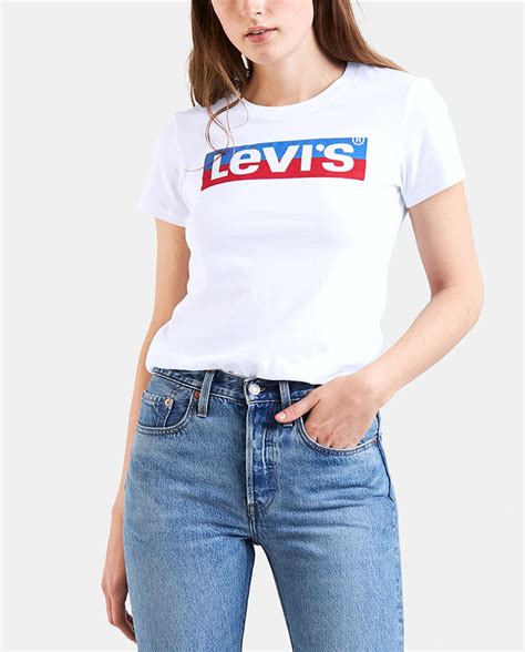 Camiseta De Mujer Levis Con Logo Y Manga Corta · Levis · Moda · El