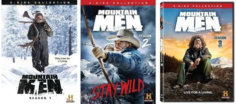 History Channel Mountain Men Series Complete Season 1 3 2 And 3 New