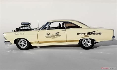 Ford Fairlane Drag Car White Lightning