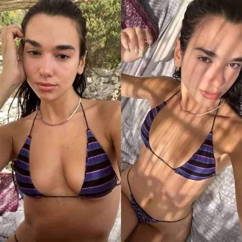 Dua Lipa Bikini Blank Template Imgflip