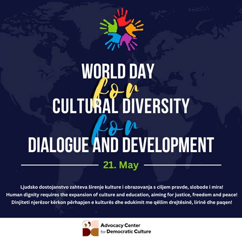 Press Release World Day For Cultural Diversity For Dialogue And Development