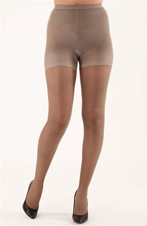 Made In The Usa Sheer Compression Pantyhose Light Graduated Support