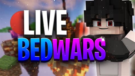 Live Minecraft Bedwars Hypixel Road To 450 Subs Youtube