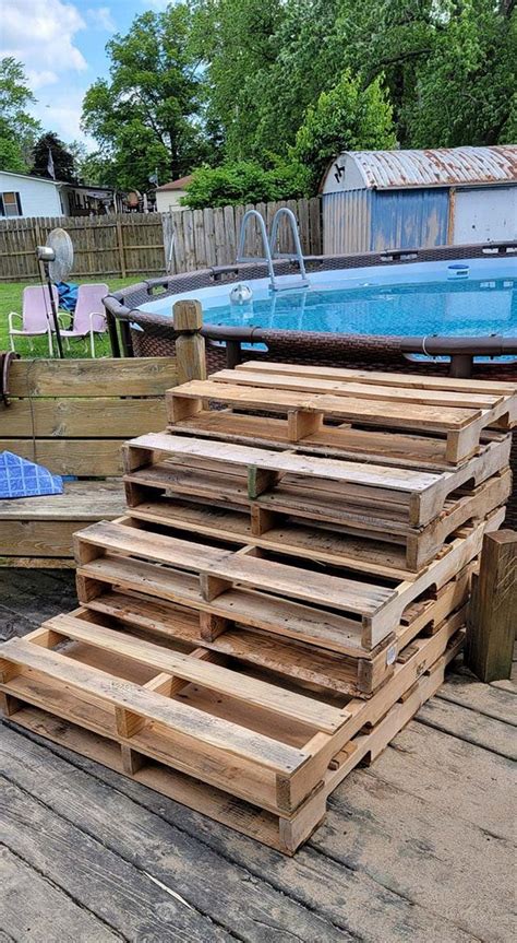 13 Diy Pool Ladder Projects You Can Make Easily Diyncrafty