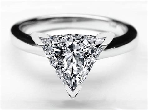 Trillion Engagement Rings From Mdc Diamonds Nyc