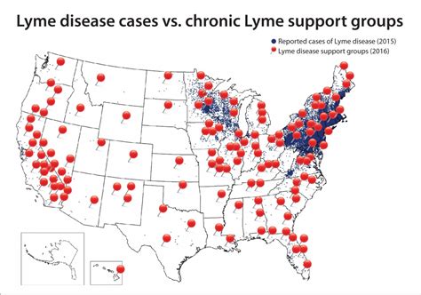 Washington Lyme Cases Almost Non Existent And Greatly Outnumbered