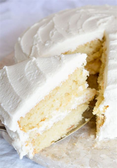 Buttermilk Vanilla Cake Recipe From Scratch