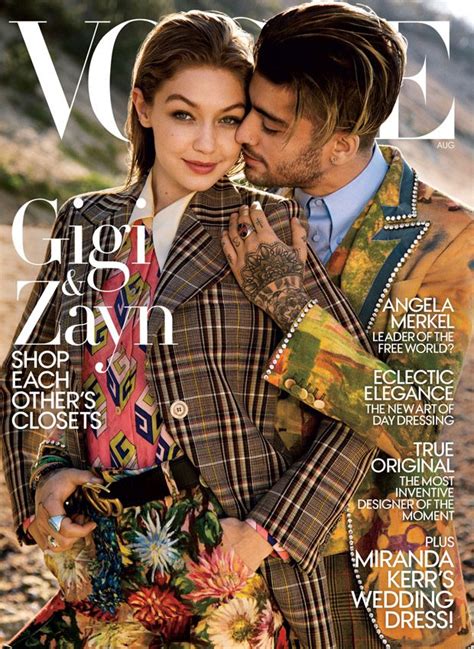 Gender Fluidity Gigi Hadid And Zayn Malik Cover American Vogue