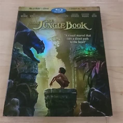 The Jungle Book Live Action Versionblu Ray And Dvd 2 Disc Set W Slipcover 399 Picclick