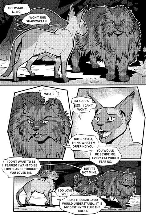 Tigerstar And Sasha Redraw By Ursiday On Deviantart Warrior Cats Comics Warrior Cat Drawings
