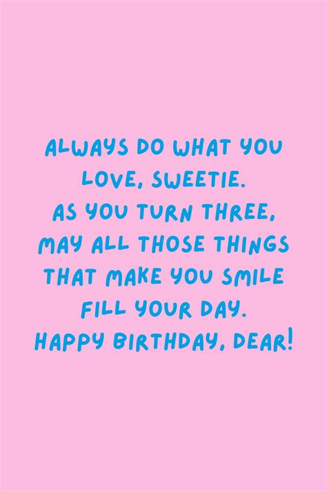 33 Happy 3rd Birthday Quotes Wishes And Images Darling Quote
