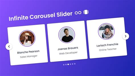 Create A Draggable Card Slider In Html Css And Javascript Infinite