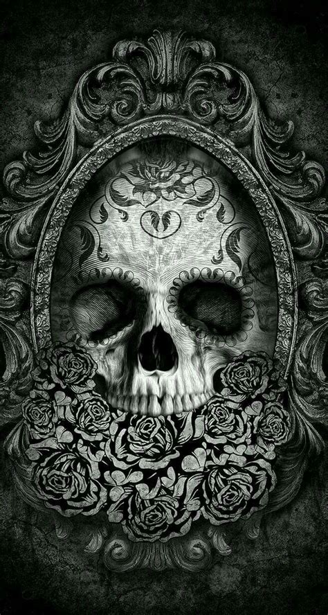Pin By Debra Greene On Calaveras Skull Art Skulls Drawing Skull Artwork