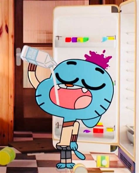 The Amazing World Of Gumball Chewing Gum Cool Cartoons Darwin