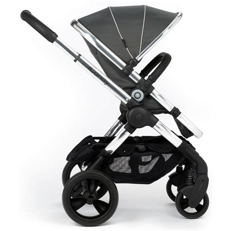 Icandy Peach Pushchair With Chrome Chassis And Truffle 2 Hood