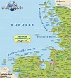 Karte von Nordseeküste, Deutschland | impressionen. | Pinterest ...