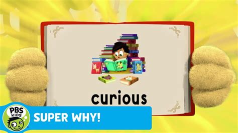 Super Why Woofster Defines Curious Pbs Kids Wpbs Serving