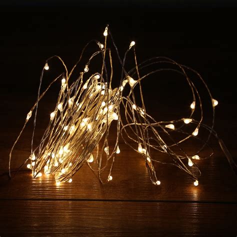 10m 100led Led String Lights Outdoor Christmas Fairy Lights Warm White