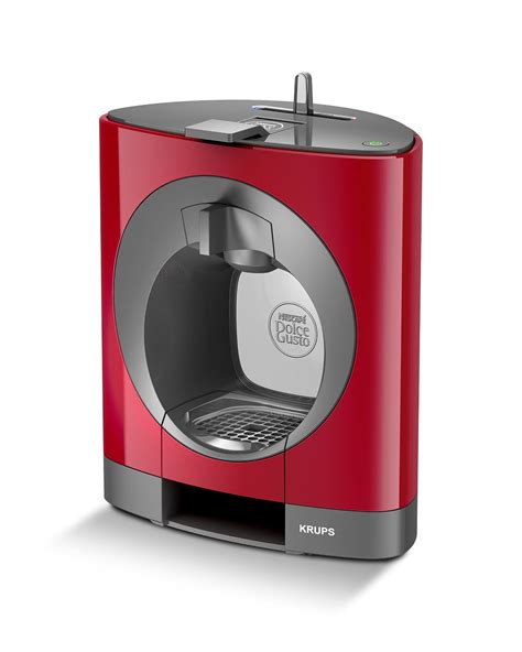 This compact coffee machine fits in virtually any kitchen. Nescafe Dolce Gusto Oblo Coffee Capsule Machine - Red