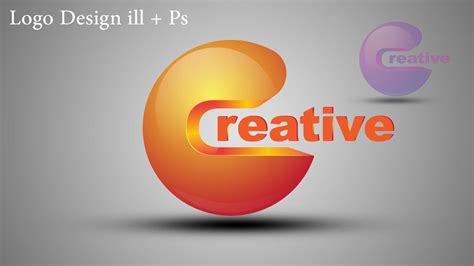 Illustrator Tutorial 3d Logo Design Creative Youtube