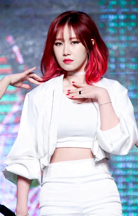 Yezi Fiestar 예지 피에스타 Kpop Girl Groups Kpop Girls K Pop Dyed Red Hair Kpop Hair Asian